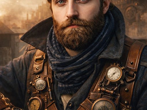 Zambala_AI keuken achterwand_steampunk